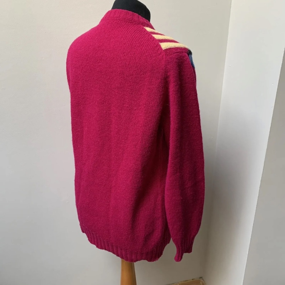 Vintage wool jumper fits uk 10 12 14 - Picture 8 of 14